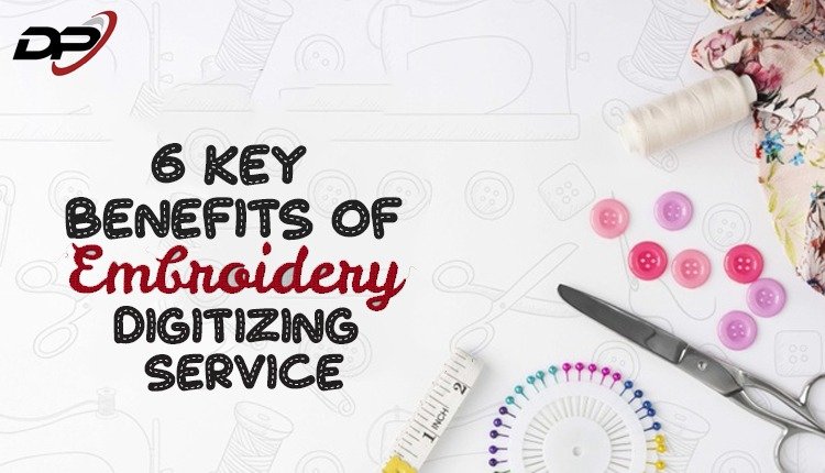 Key benefits of Embroidery Digitizing