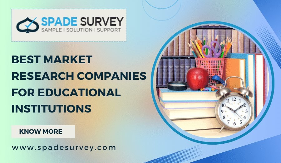 Top Five Market Research Companies for Educational Institutions