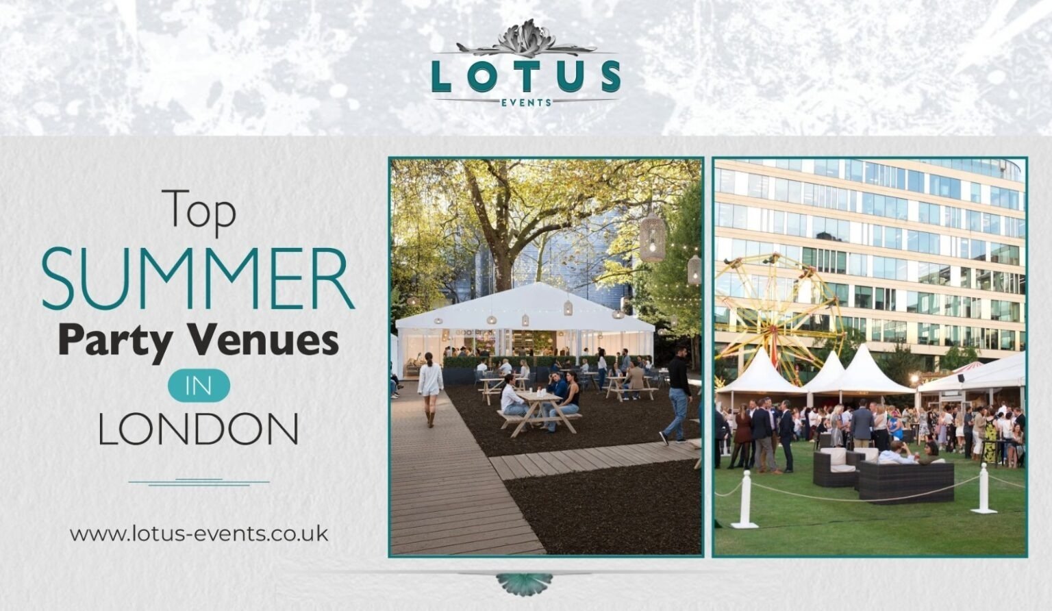 Best Summer Party Venues London 