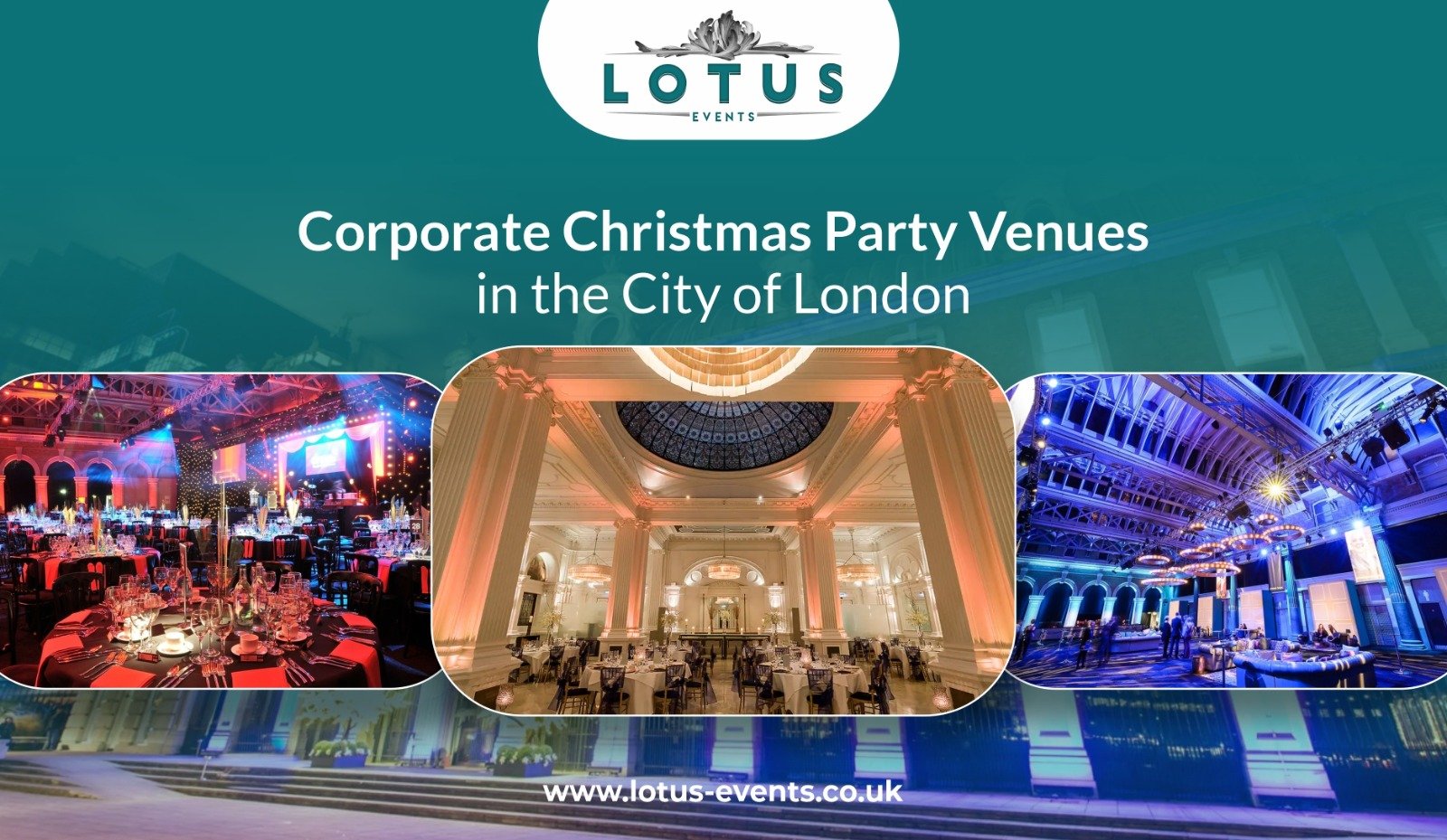 Corporate Christmas Party Venues in the City of London